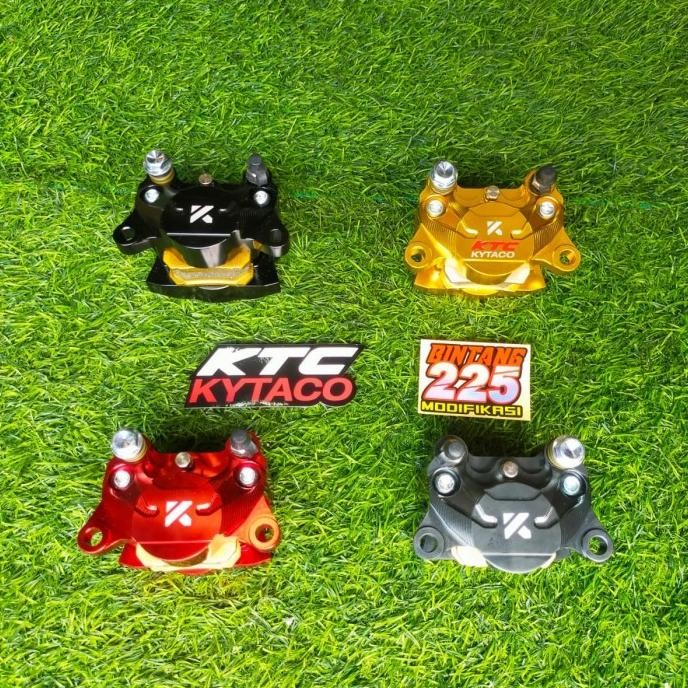 Best Promo, Kaliper Belakang Ktc 2P Lengkap Breket R15 V3 Ninja 250 R25 Ninja 150