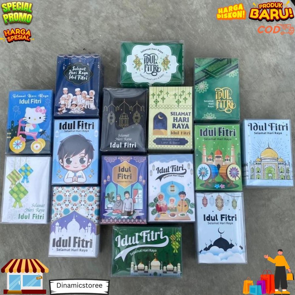 

Angpau Amplop Isi 50Pcs Hari Raya Idul Fitri Lebaran Kartun D Termurah