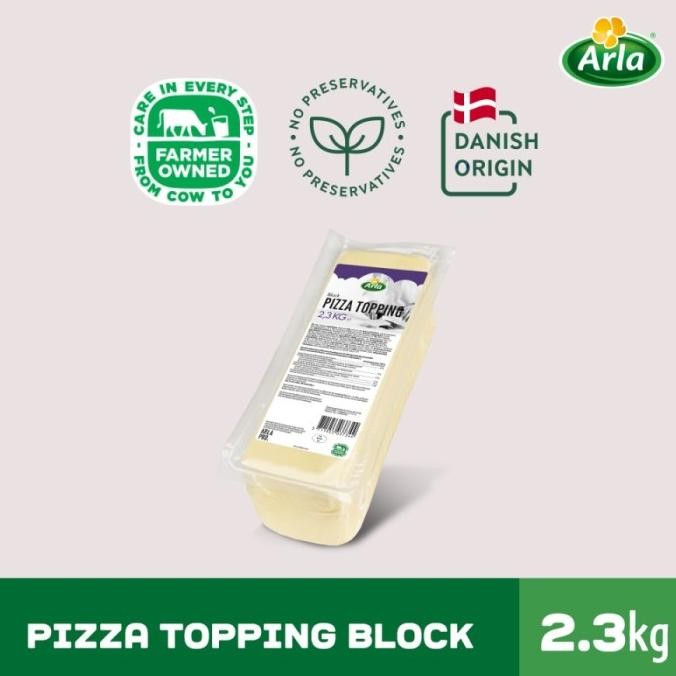 

SIAP KIRIM MOZZARELLA CHEESE TOPPING PIZZA ARLA 2.3KG - KEJU MOZARELLA ARLA 2.3KG