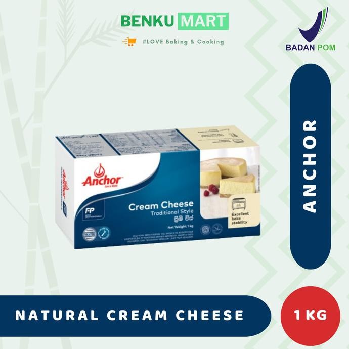 

SIAP KIRIM CREAM CHEESE ANCHOR 1 KG | KRIM KEJU