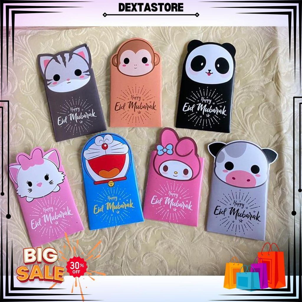 

Amplop Lucu + Sticker (8 Pcs) D Sale