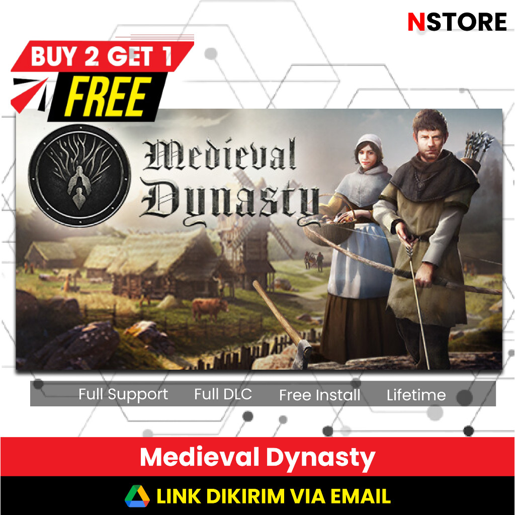 MEDIEVAL DYNASTY - PC/LEPTOP GAME - DOWNLOAD LANGSUNG MAIN