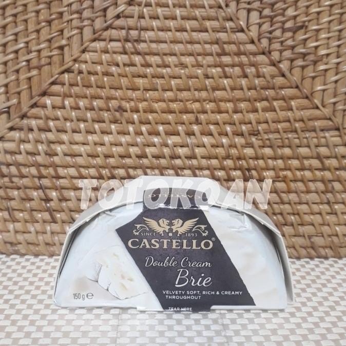 

SIAP KIRIM CASTELLO WHITE MOULD CHEESE | KEJU BRIE 150 GR