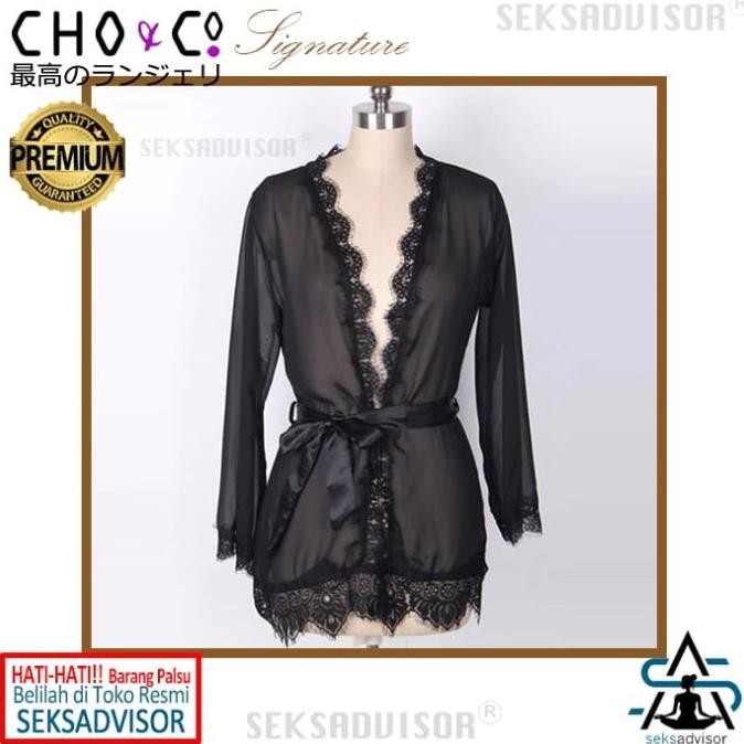 

Cho&Co | Signature | Superior Eccelsa Lingerie - Lace Night Robe Original