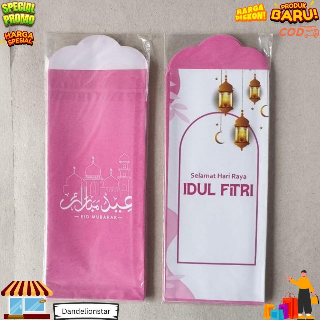 

Amplop Lebaran Isi 10 Pcs / Bungkus / Ukuran 7 X 16 Cm D Sale