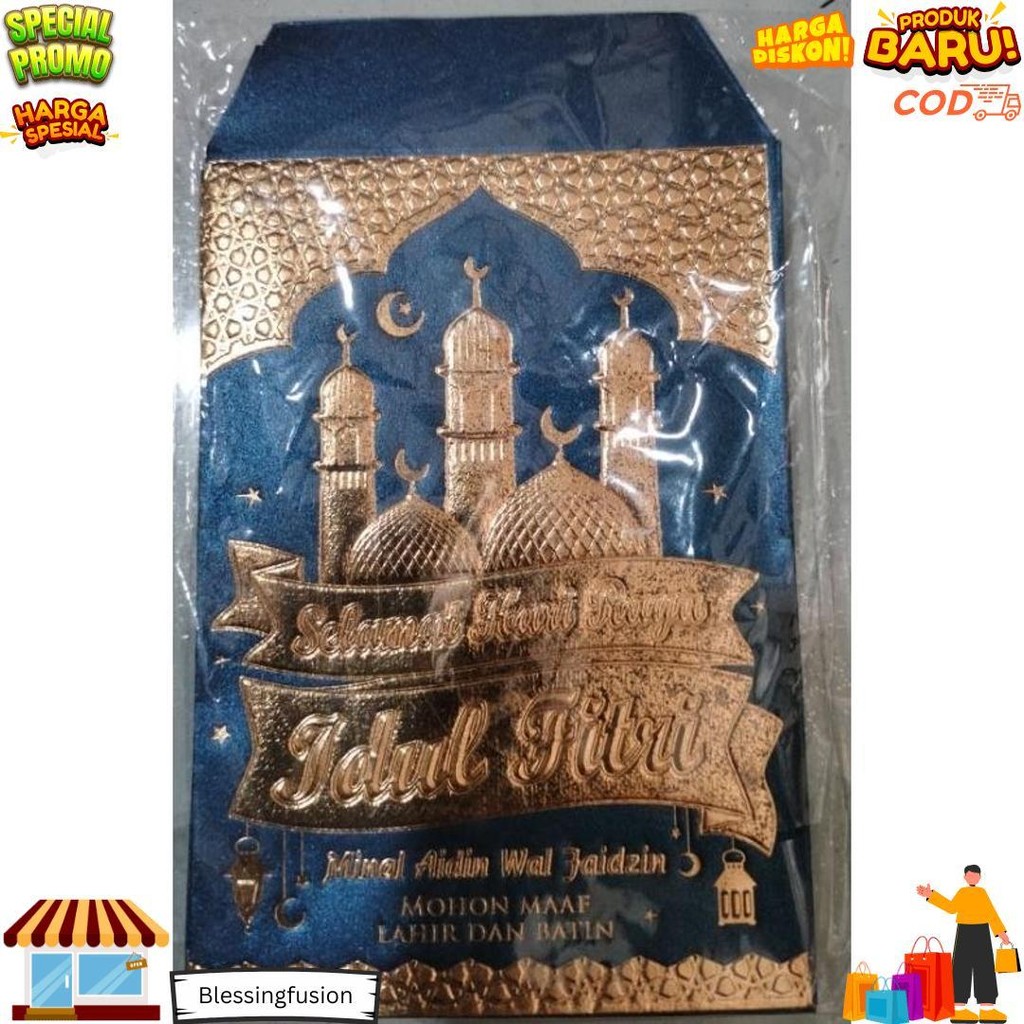 

Amplop/ Ang Pao Lebaran Embos 10 Lembar D Promo 3.3