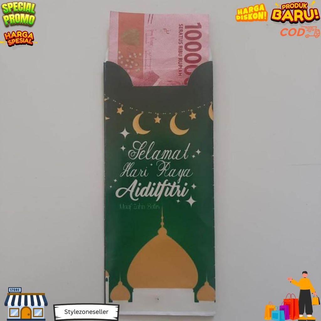 

Amplop Lebaran Jumbo Isi 10 Uang Tidak Ditekuk D Cod