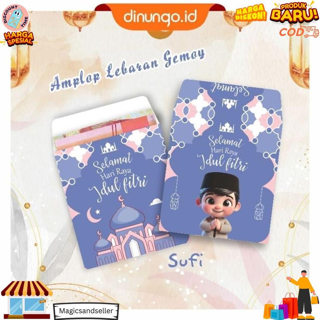 

Isi 30 Pcs Amplop Lebaran Hari Raya Idul Fitri Angpao Karakter Lucu Ramadhan 2025 Amplop Thr Murah D Termurah