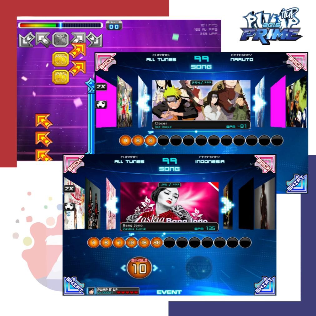 Dance Mat Untuk Game Pump It Up PC + Full Lagu Korea/ Indo/ Barat/ Anime Bisa Windows 11