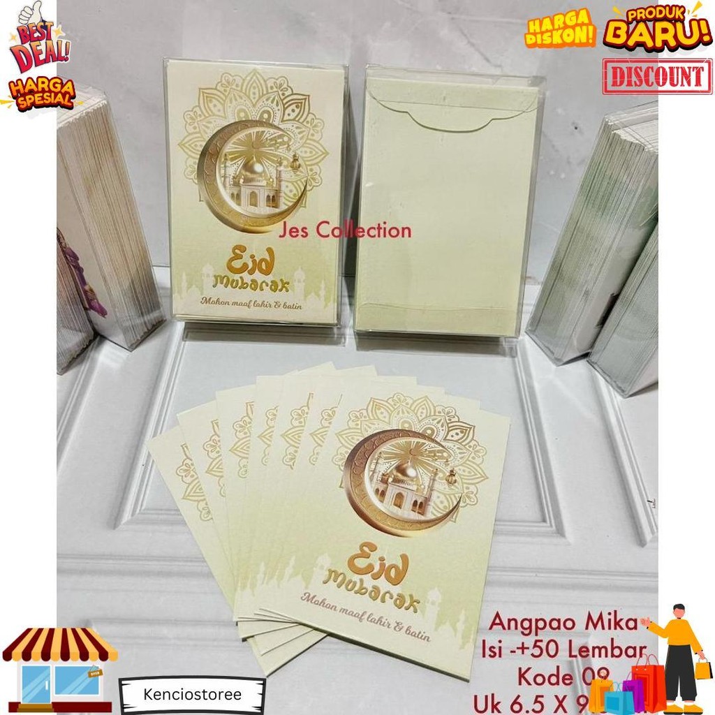 

Amplop Lebaran Idul Fitri (Isi 50Pcs) Amplop Karakter Angpao Lucu D Promo 3.3