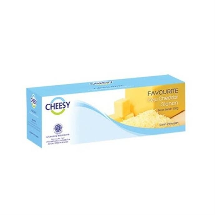 

SIAP KIRIM KEJU 500GR CHEESY FAVORITE