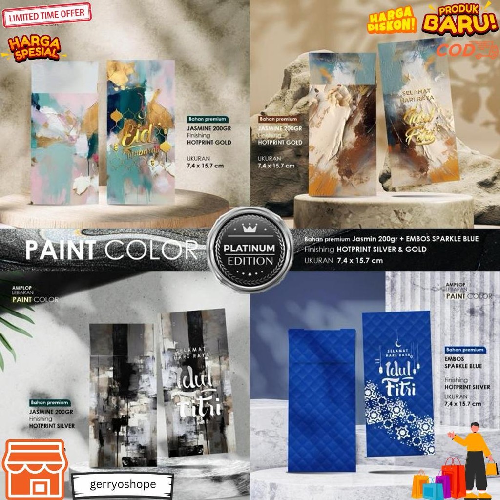 

Amplop Lebaran Exclusive | Isi 40Pcs | Platinum Edition | Lilited Edition | Amplop Lebaran Mewah D Termurah
