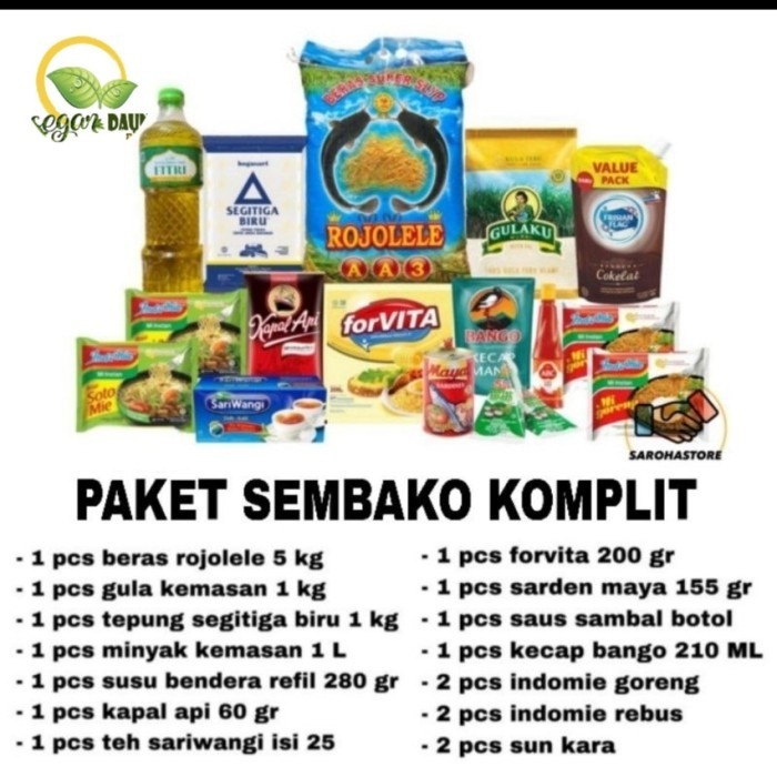 

Paket Sembako Lebaran Segardaunpku