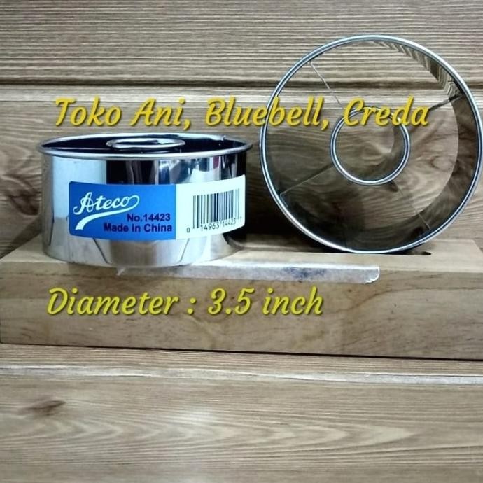 

SIAP KIRIM ATECO DONUT CUTTER 3.5 INCH