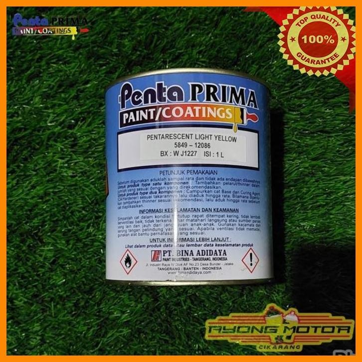 [AMC] CAT PENTA PU/DUCO PU 12086 PENTARESCENT LIGHT YELLOW (STABILO KUNING)