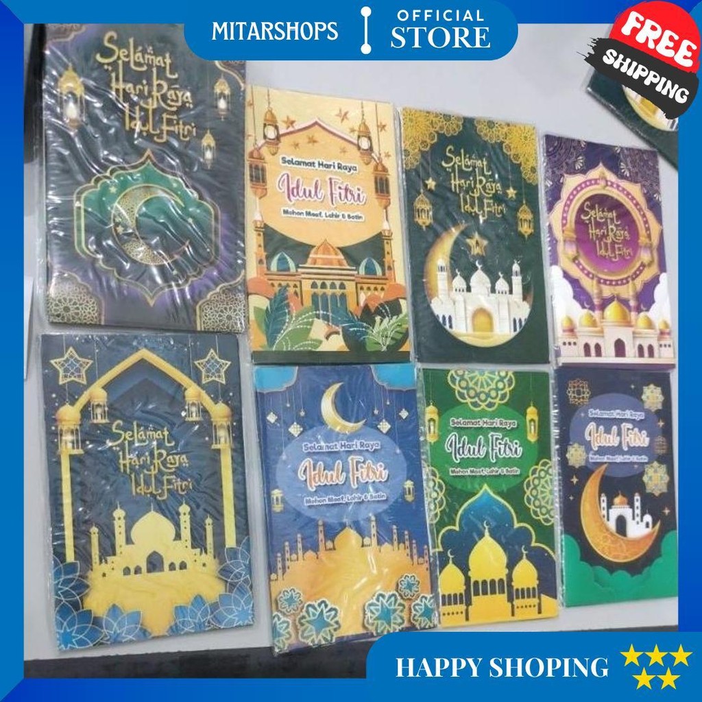 

Amplop Lebaran 1 Bungkus Isi 8Pcs Angpao Lebaran D Promo 3.3