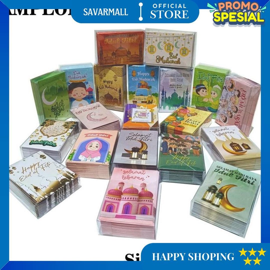 

Amplop Lebaran Hari Raya Idul Fitri 2025 Isi 50 Pcs Lembar Motif Lucu D Sale