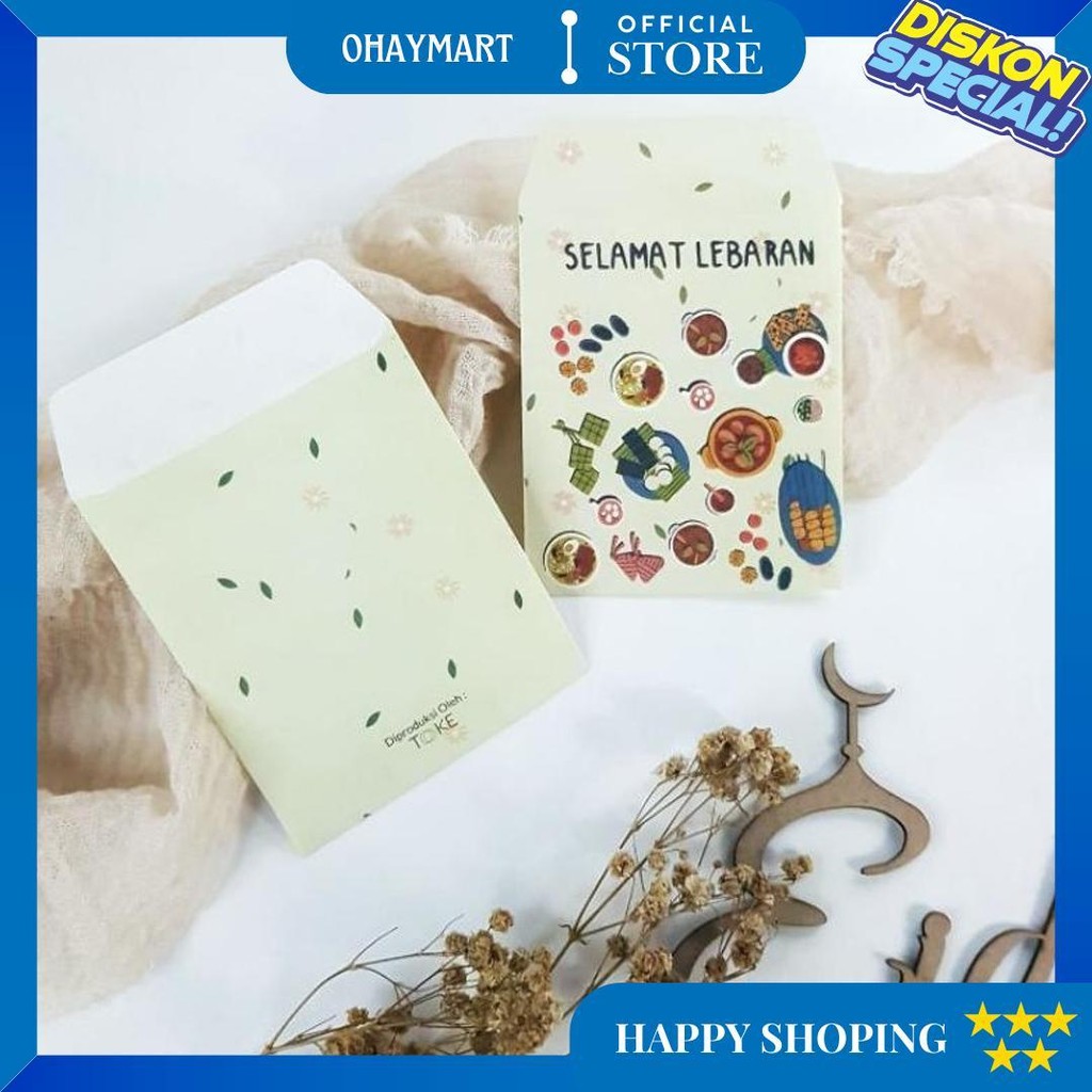 

[ Isi 20,30,50 Pcs ] Amplop Lebaran Thr Idul Fitri/Amplop Kecil/Amplop Lebaran Aesthetic/Amplop Angpao Lebaran 2025 D Sale