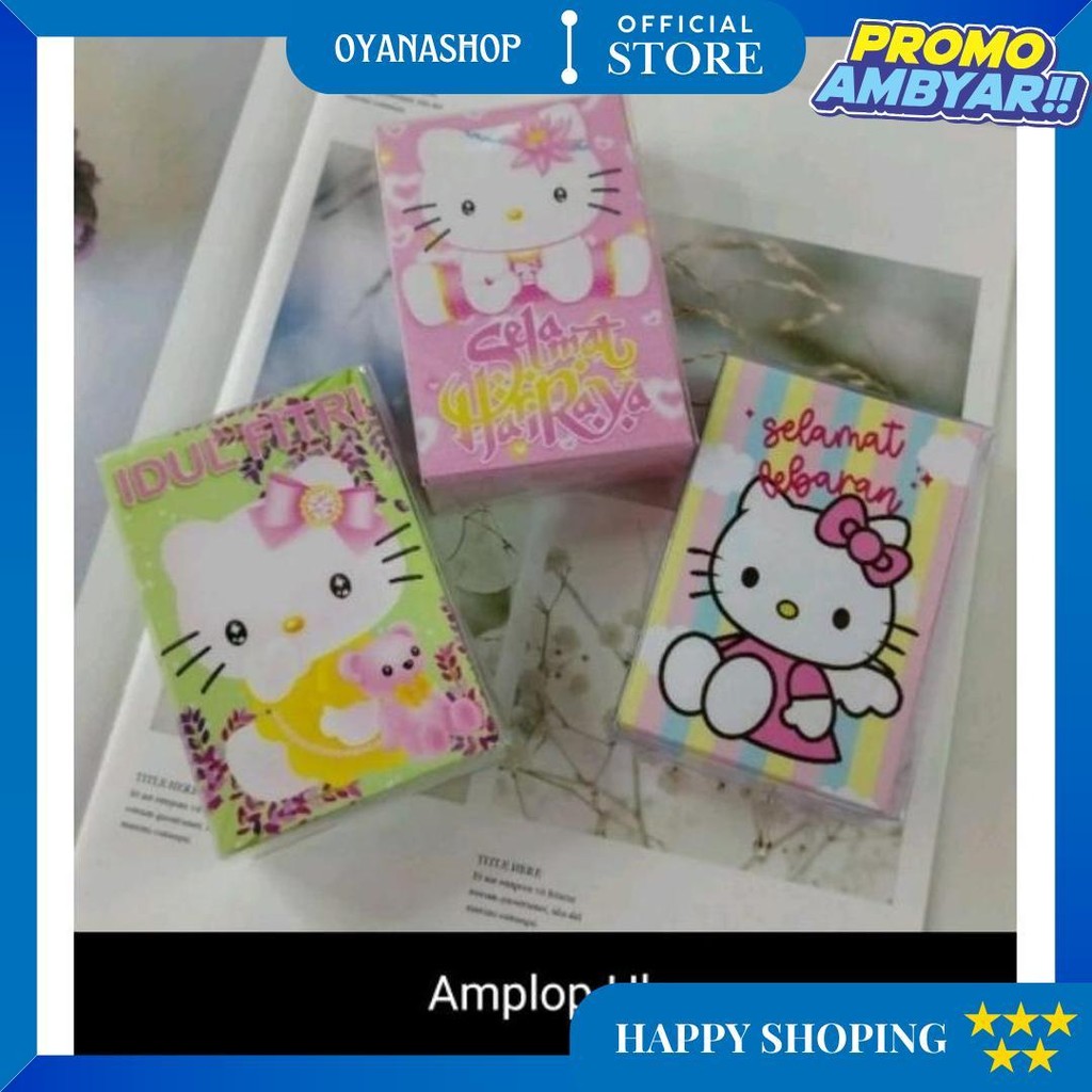 

Amplop Lebaran Idul Fitri (Isi 50 Pcs) Amplop Karakter Angpao Lucu D Termurah