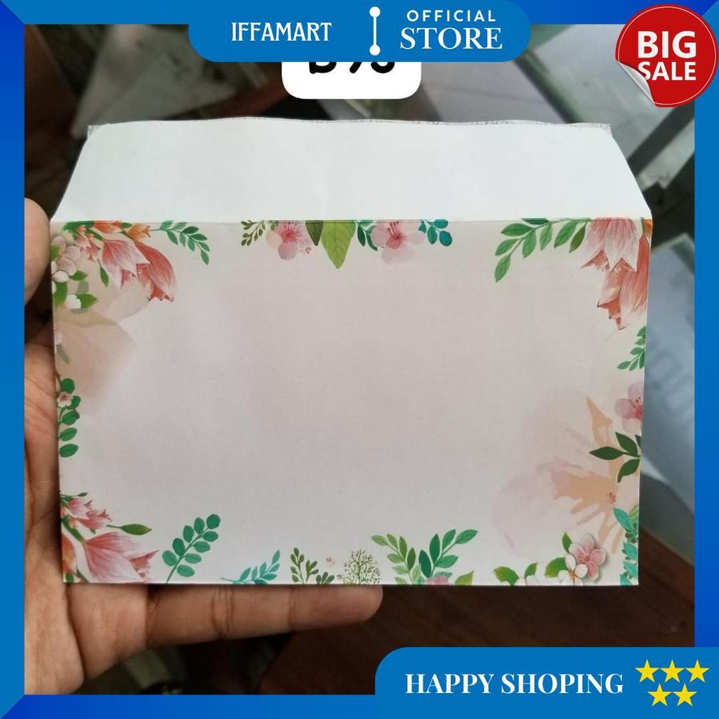 

Isi 50 Pcs Kode B1, B2, B3, Amplop Kondangan (Full Tanpa Tepi) / Amplop Desain / Amplop Nama D Promo Puncak