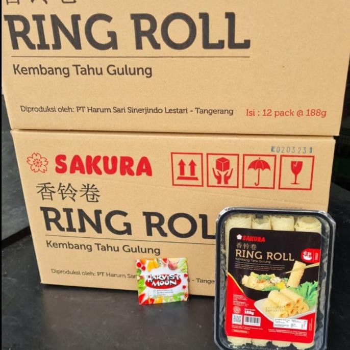 

Sale Harvestmoon Sakura Ringroll Kembang Tahu Gulung Per Dus