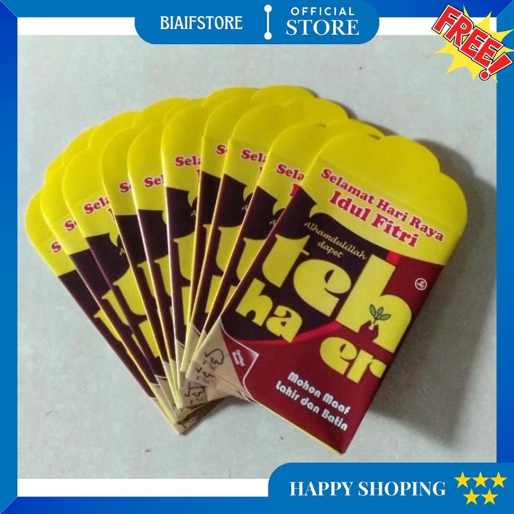 

Amplop Lebaran Viral - Angpao Thr Snack - Amplop Idul Fitri Motif Makanan Medium Per Pack Isi 10 D Promo Puncak