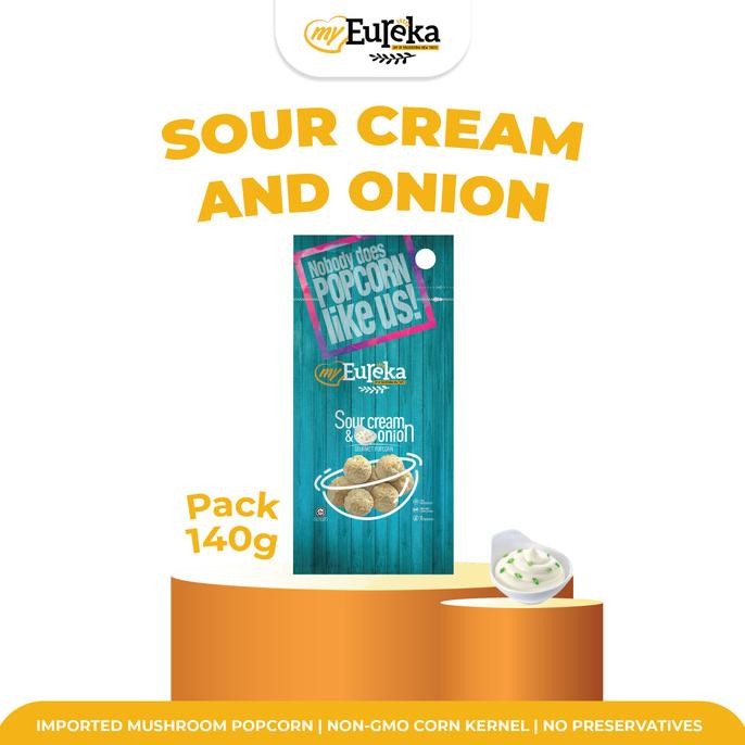 Sale Eureka Popcorn Sour Cream And Onion Pack
