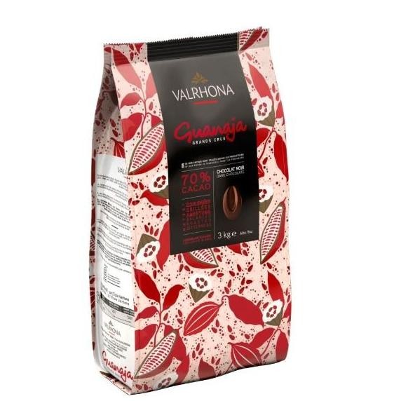 

Promo Valrhona Guanaja 70% Dark Chocolate 3 Kg