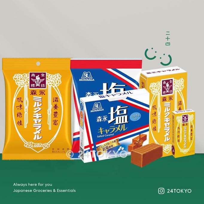 

Promo Morinaga Salted Caramel Candy Dessert Permen Karamel Asin Jepang