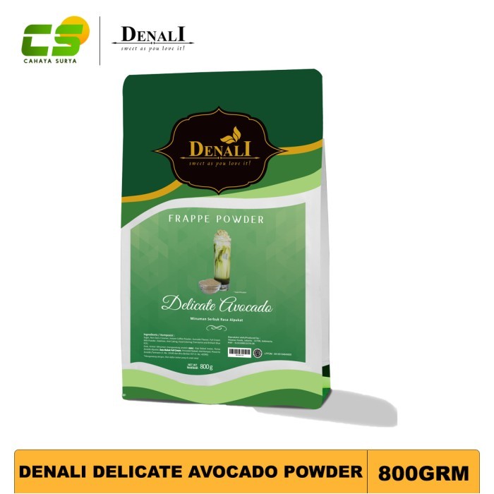 

Denali Powder / Bubuk Minuman - Delicate Avocado 800 Gr {TerlarisBest Seller}