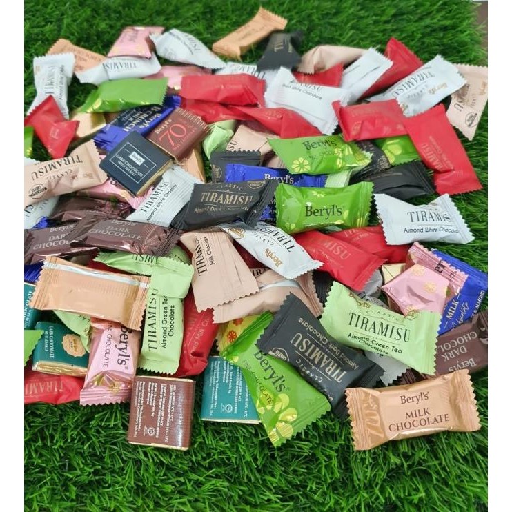 

Grosir Beryls Coklat Mix Rasa 65Gr/150Gr - Asli Import