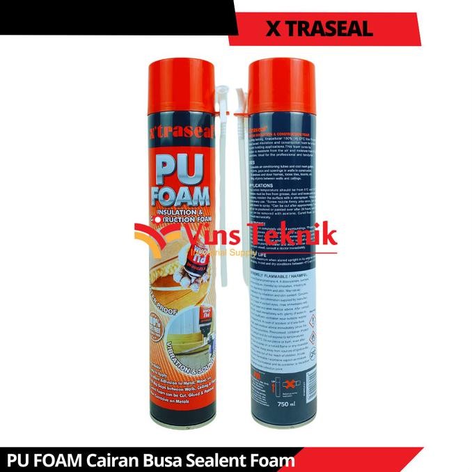 Spesial X Traseal Xtraseal Pu Foam Cairan Busa Sealent Foam