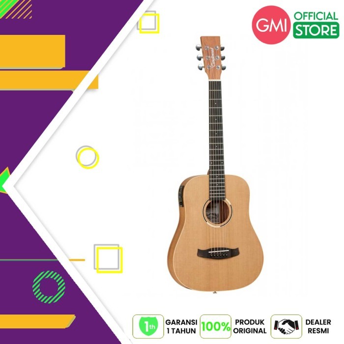 HOT SALE Tanglewood TWR2 TE Travel Electro Acoustic Guitar