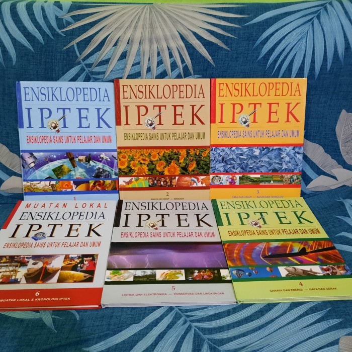 

PROMO! Paket 6 Buku Ensiklopedia Iptek Sains Untuk Pelajar Dan Umum
