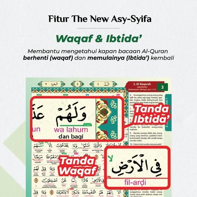 

Al-Quran JUMBO Tajwid Waqaf Ibtida Terjemah Perkata Latin ASY-SYIFA B4 IS81