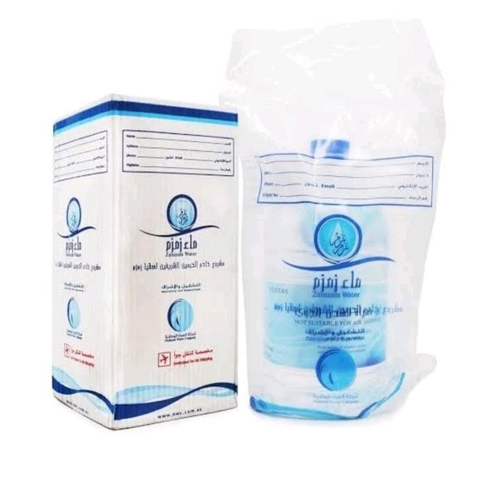 

terbaru !!! air zamzam asli original 5 liter water ready