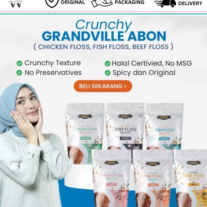 

Grandville Abon Api Ayam Ian Crunchy Picy Maanan Mpai Abon Ana Ana