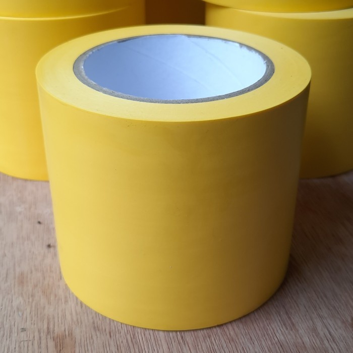 

FLOOR MARKING TAPE LAKBAN LANTAI KUNING 15 CM X 33 METER