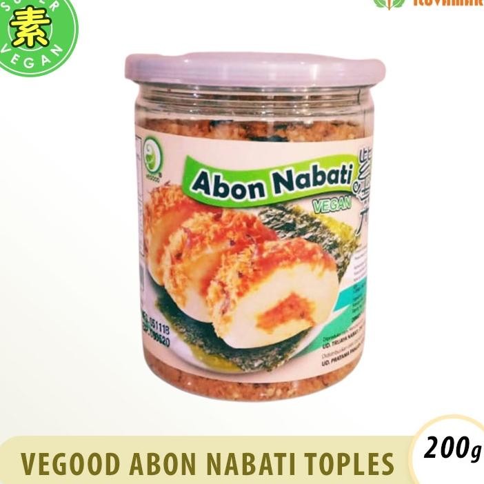 

Vegood Abon Nabati Tople 200 Gr Vegan Meat Flo With Eaweed