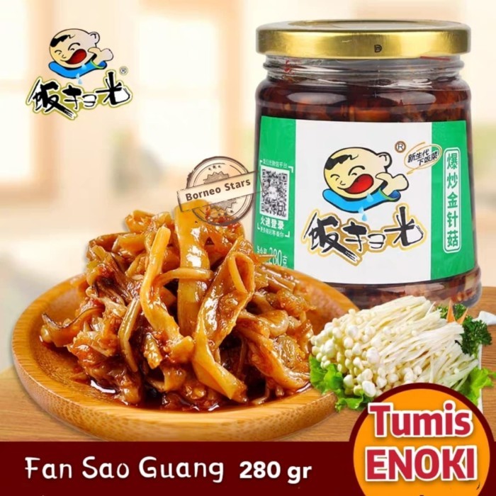 

Fansaoguang Tumis Enoki 280Gr/Botol