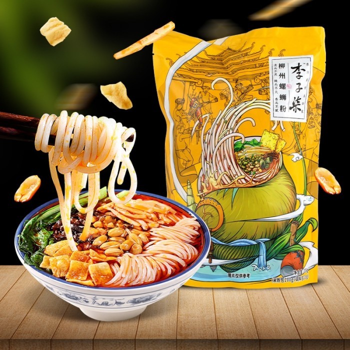 Liziqi Liu Zhou Luo Si Fen Snail Noodles Li Zi Qi