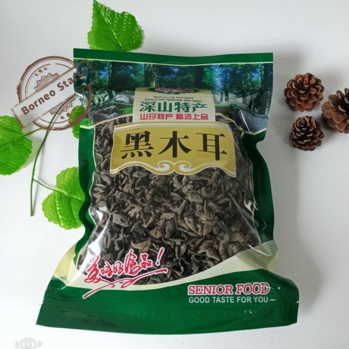 

Jamur Kuping Hitam / Tidak Nempel 250 Gram