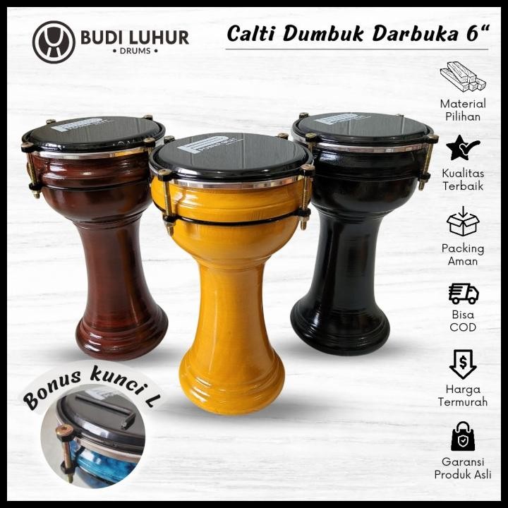 Terlaris Calti Dumbuk Darbuka Anak Kecil 6 Inch Termurah Good Quality