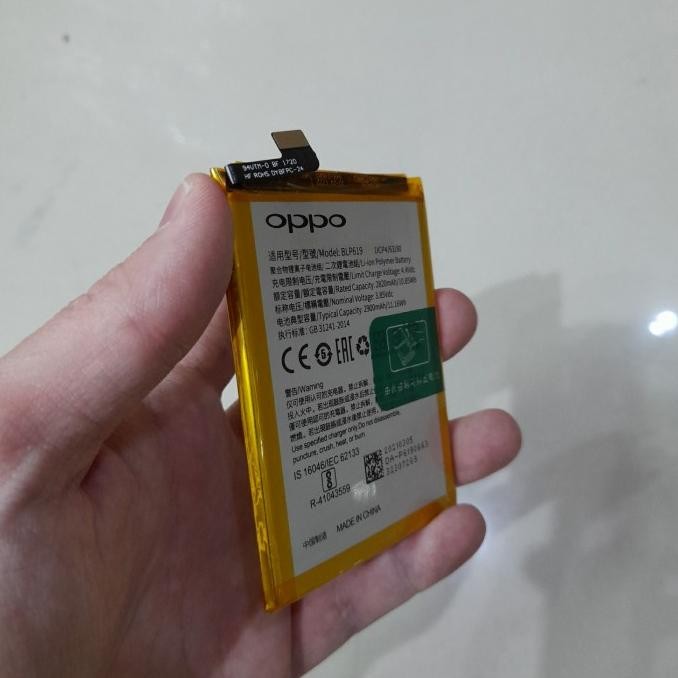 BATERAI ORIGINAL 100% OPPO A39 / OPPO A57 BLP619 BATTERY ORI HP Terlaris