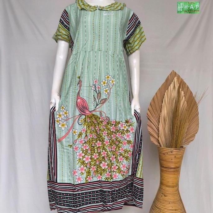 baru daster chibi kerah resleting ld 110 batik hap busui