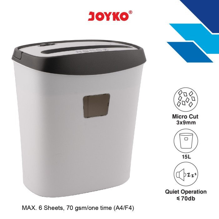 

TERLARIS! Paper Shredder / Mesin Penghancur Kertas Joyko SHD-01