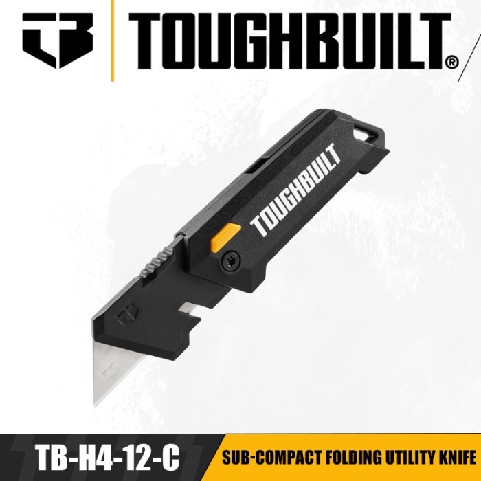 

TERBARU! TOUGHBUILT TB-H4-12-C SUB COMPACT FOLDING UTILITY KNIFE Pisau Lipat