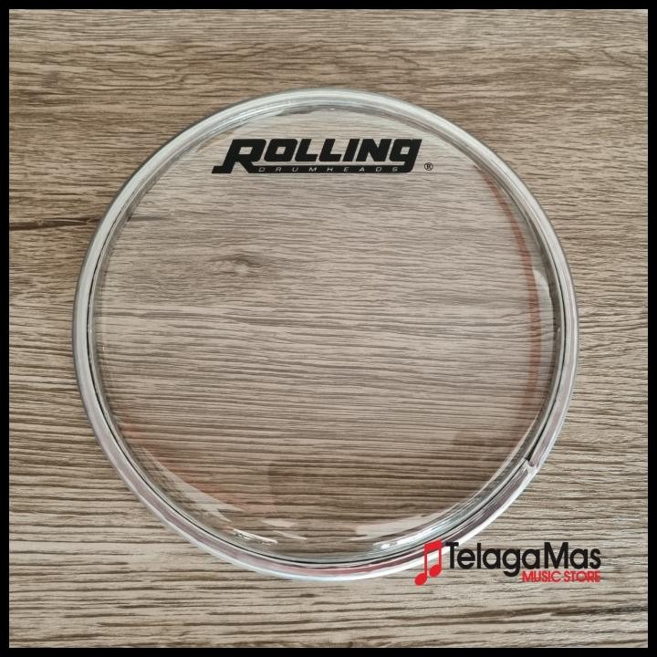 Terlaris Drum Head Membran Mika Darbuka 8 " Inch Rolling Transparan Original Good Quality