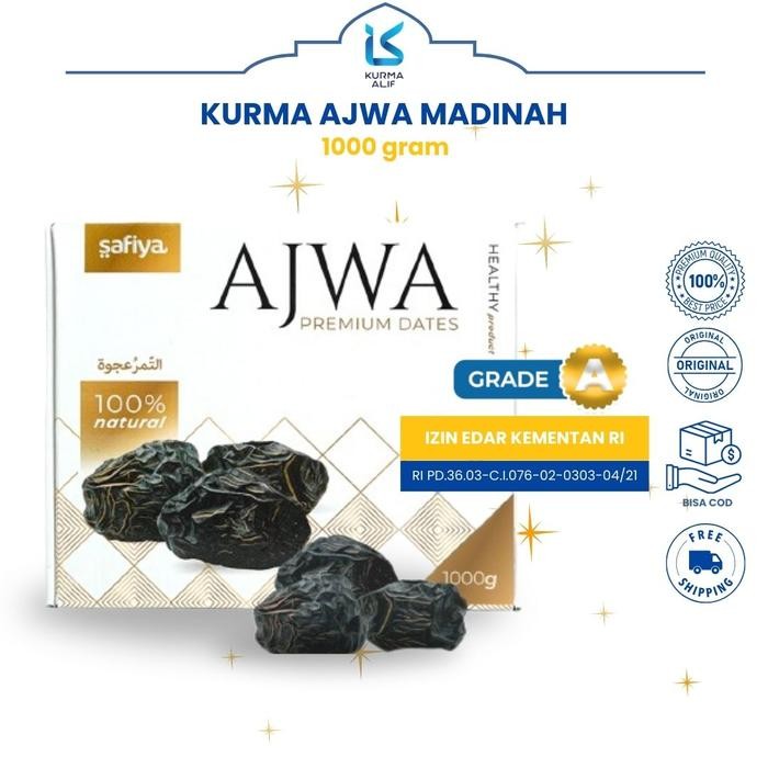 

Kurma Ajwa Kemasan Dus 1 Kg Kurma Ajwa Madinah