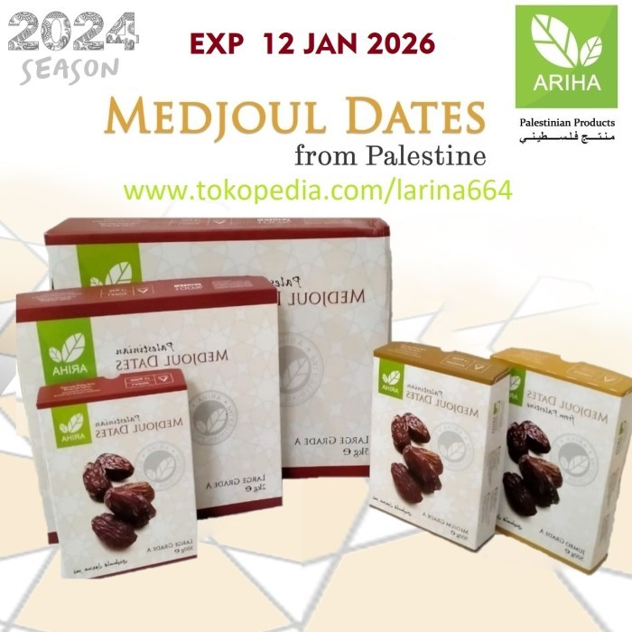 

Kurma Medjoul Palestine Ariha Large 500Gr